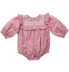 PINK CHICKEN Baby Girls Quinn Bubble - Small Paisley