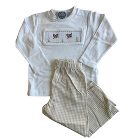 CAPE POINT Boy's LS Pant Set-Mallards