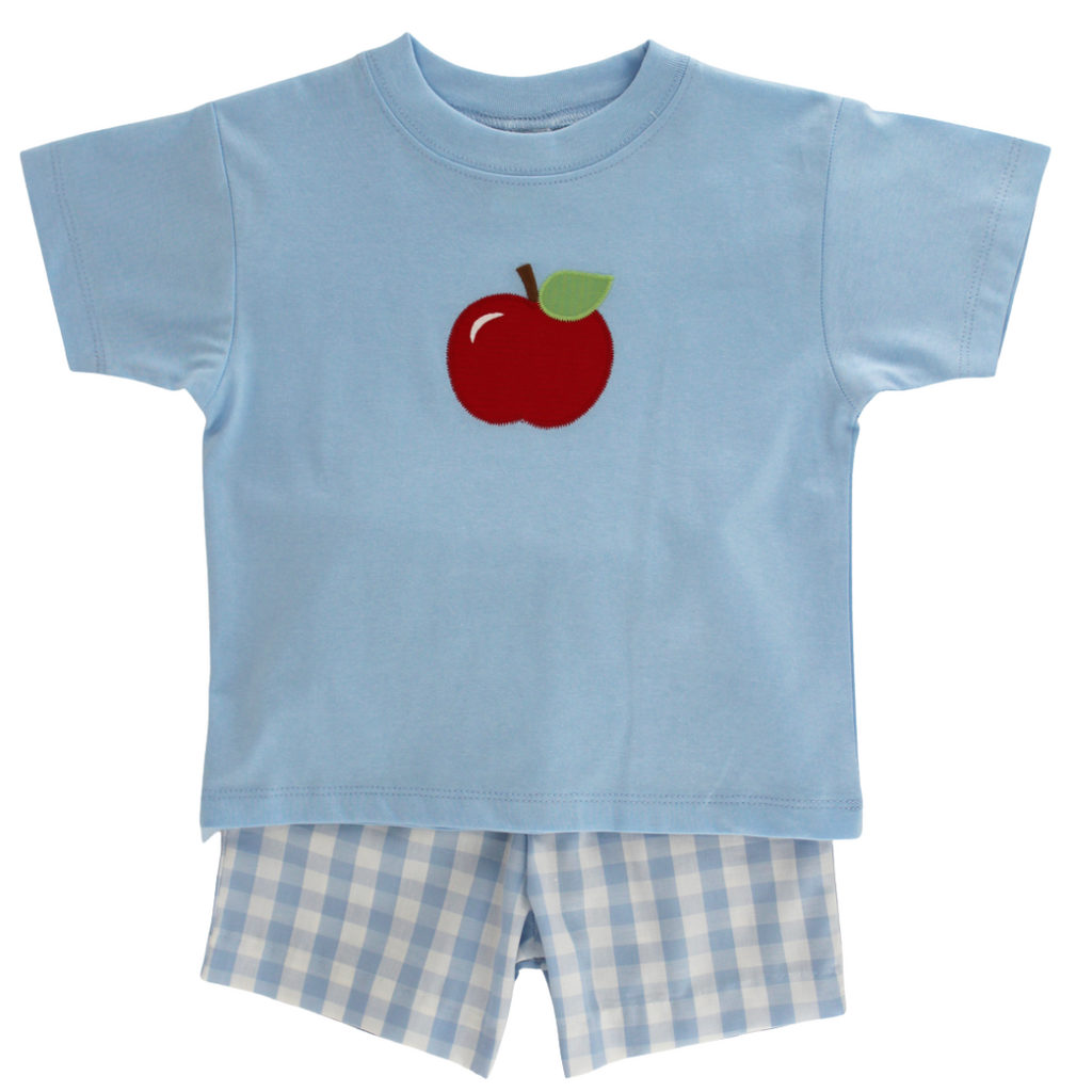 BAILEY BOYS BOY'S APPLE OF MY EYE- SHORT SET