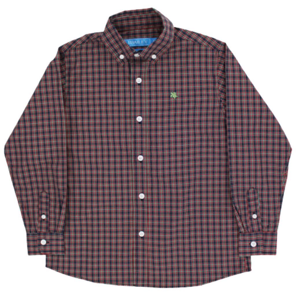 J.BAILEY ROSCOE BUTTON DOWN SHIRT-DURHAM PLAID