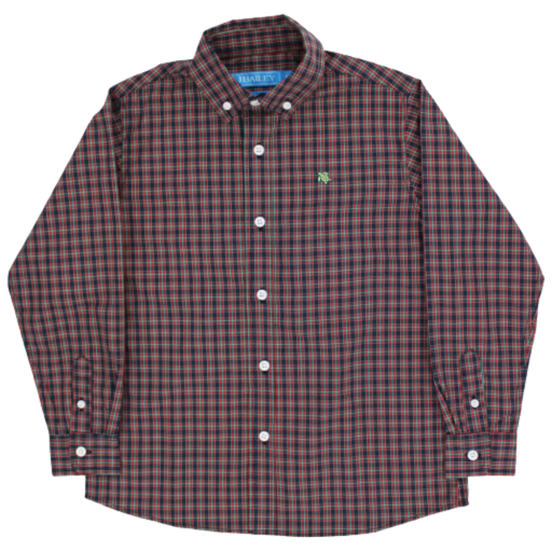 J.BAILEY ROSCOE BUTTON DOWN SHIRT-DURHAM PLAID