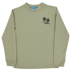 J.BAILEY LS LOGO TEE-SPANEIL/PISTACHIO