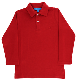 J.BAILEY LS HARRY POLO-RED