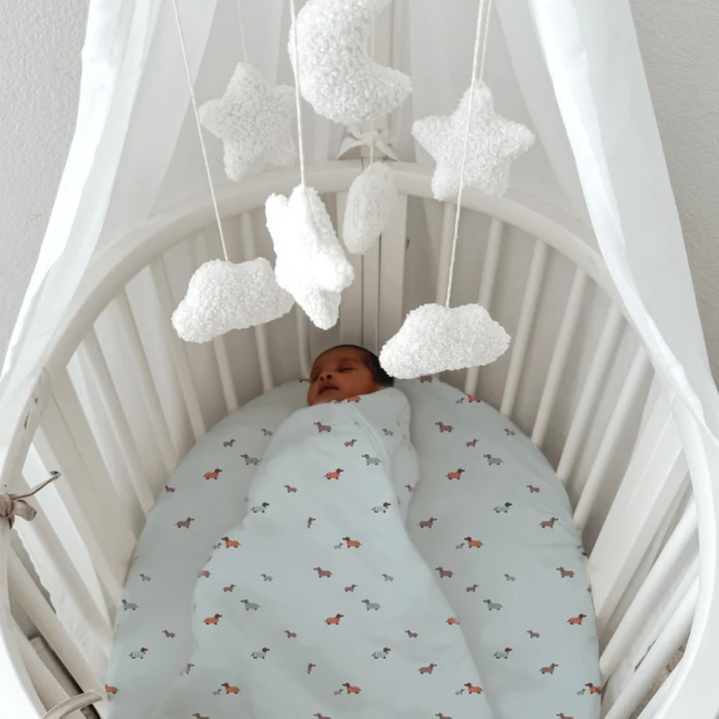 GUNAMUNA CRIB SHEET-WOOF