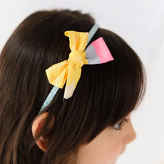 SWEET WINK School Days Pencil Bow Headband - Back To School