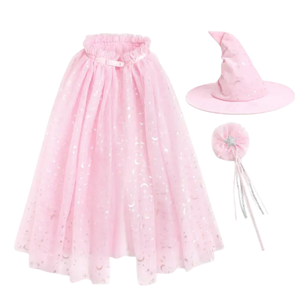 SWEET WINK Pink Witch Dress Up Kit - Dress Up