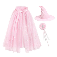 SWEET WINK Pink Witch Dress Up Kit - Dress Up