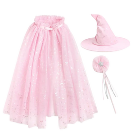 SWEET WINK Pink Witch Dress Up Kit - Dress Up