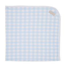 THE BEAUFORT BONNET COMPANY BABY BUGGY BLANKET - Buckhead Blue Gingham