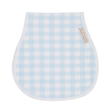 THE BEAUFORT BONNET COMPANY OOPSIE DAISY BURP CLOTH Buckhead Blue Gingham