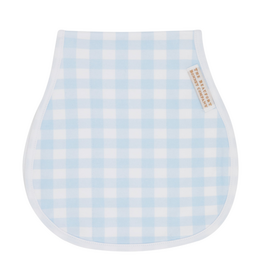 THE BEAUFORT BONNET COMPANY OOPSIE DAISY BURP CLOTH Buckhead Blue Gingham