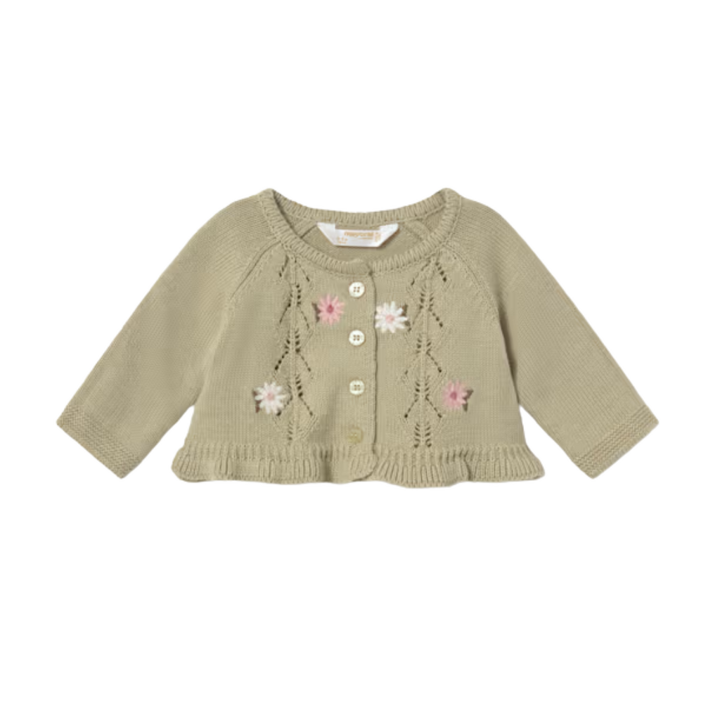 Girl's 3 Pc Knit Set Bay Leaf