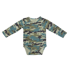 BABYSPROUTS Baby Boy LS Bodysuit Camouflage