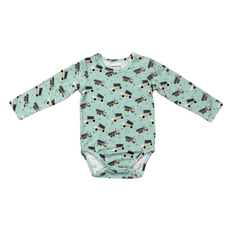 BABYSPROUTS Baby Boy LS Bodysuit Dump Trucks