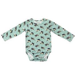 BABYSPROUTS Baby Boy LS Bodysuit Dump Trucks