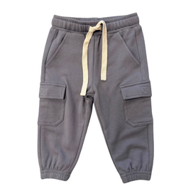 BABYSPROUTS Boy's Cargo Pants Tornado Gray