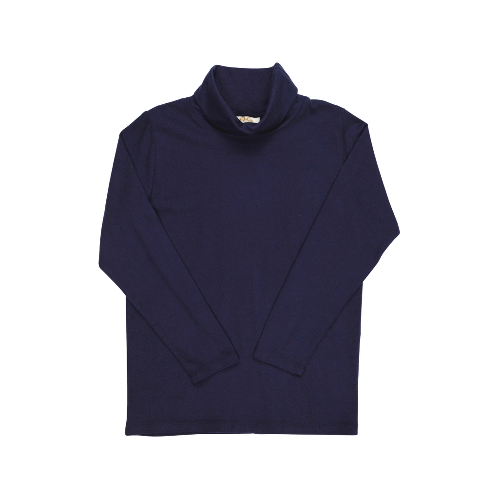 THE BEAUFORT BONNET COMPANY TATUM'S TURTLENECK SHIRT Nantucket Navy