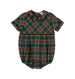 THE BEAUFORT BONNET COMPANY BRADFORD BUBBLE-TWILL Pinehill Plaid/Chelsea Chocolate