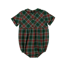 THE BEAUFORT BONNET COMPANY BRADFORD BUBBLE-TWILL Pinehill Plaid/Chelsea Chocolate