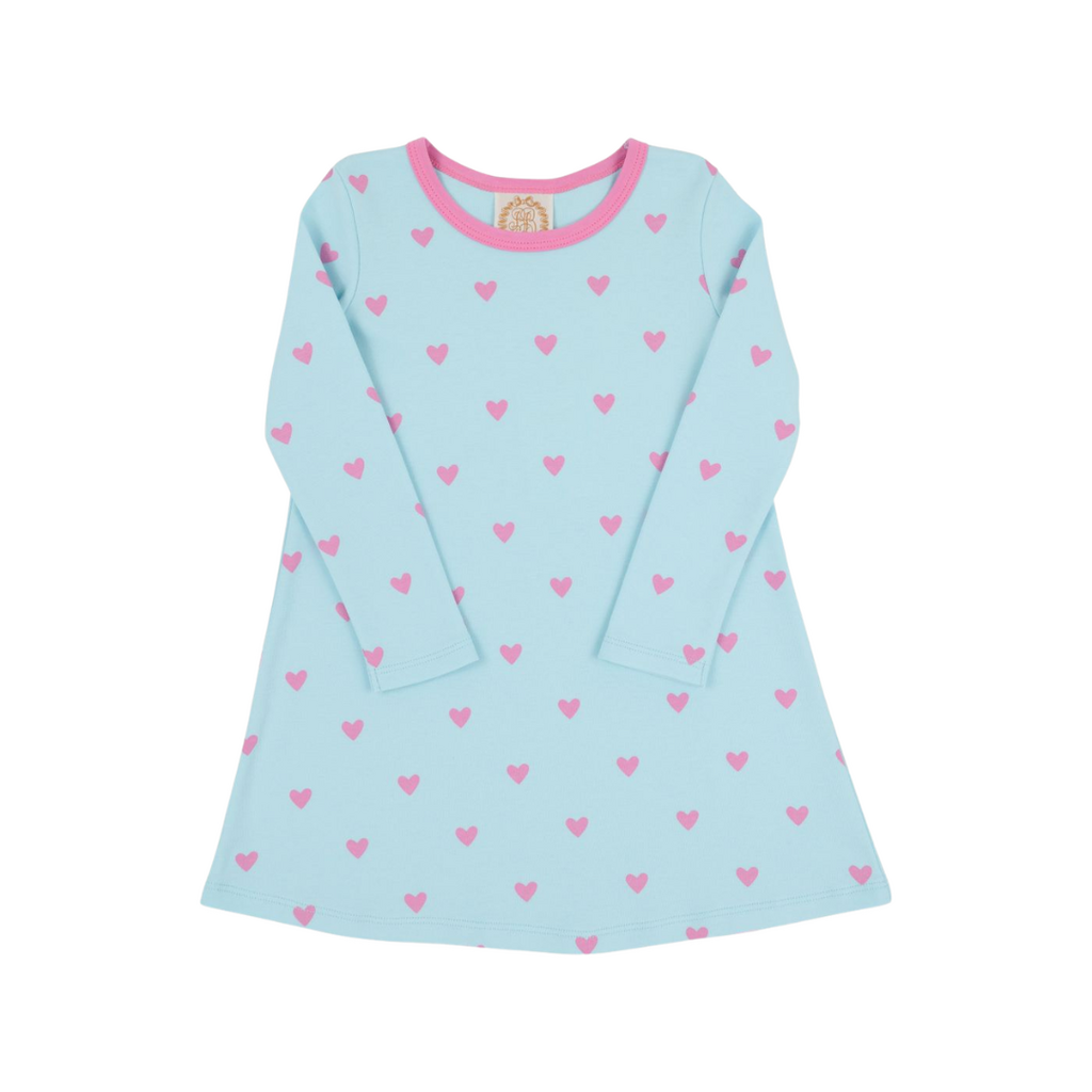 THE BEAUFORT BONNET COMPANY LS POLLY PLAY DRESS Heart Eyes