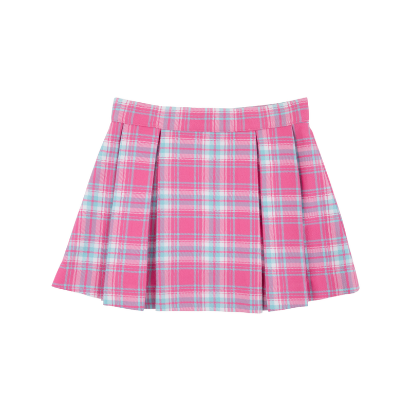 THE BEAUFORT BONNET COMPANY PARSON PLEATED SKIRT Brenton Point Plaid