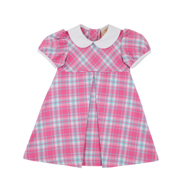 THE BEAUFORT BONNET COMPANY PRINCESS PLEAT DRESS Brenton Point Plaid