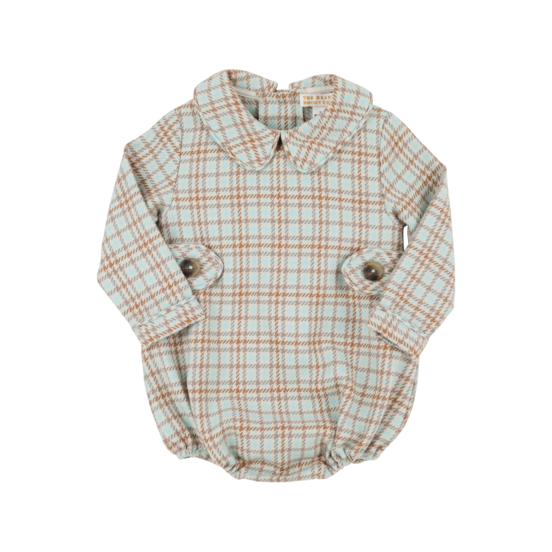 THE BEAUFORT BONNET COMPANY LS BRENTLEY BUBBLE Henry Clay Houndstooth Edisto Egg Blue