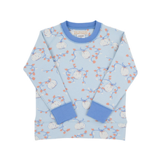 THE BEAUFORT BONNET COMPANY CASSIDY COMFY CREWNECK-BOYS Gourd-geous Buckhead Blue