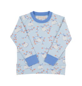 THE BEAUFORT BONNET COMPANY CASSIDY COMFY CREWNECK-BOYS Gourd-geous Buckhead Blue