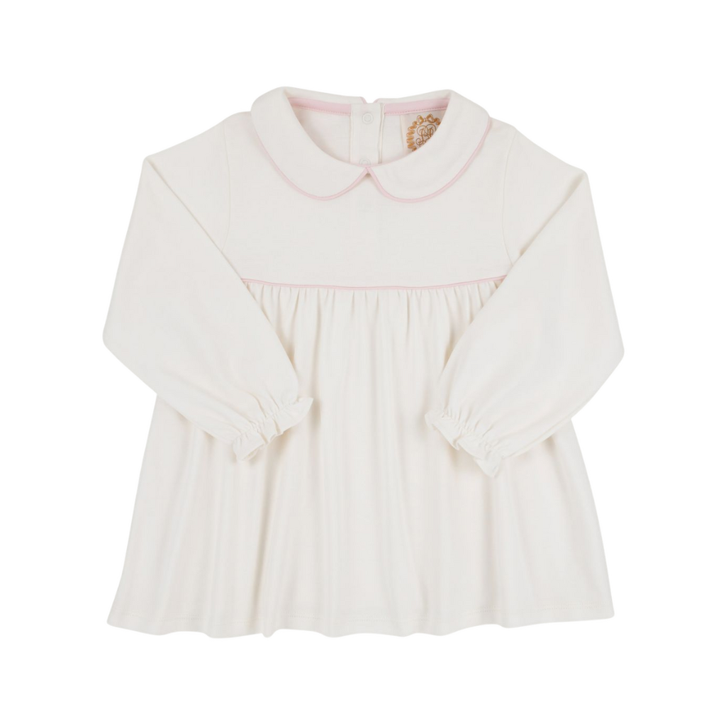 THE BEAUFORT BONNET COMPANY MAUDE'S A LINE TOP Palmetto Pearl/Palm Beach Pink