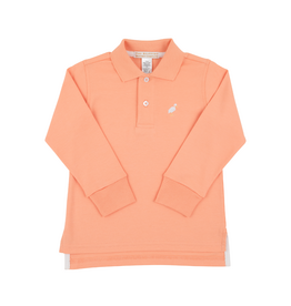 THE BEAUFORT BONNET COMPANY PRIM & PROPER POLO LS-PIMA Seashore Sherbet/Multi