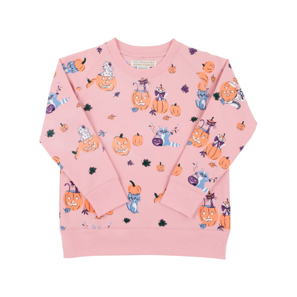 THE BEAUFORT BONNET COMPANY CASSIDY COMFY CREWNECK Candy and Critters