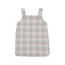 THE BEAUFORT BONNET COMPANY PLEATED GINNY JUMPER Manalapan Plaid