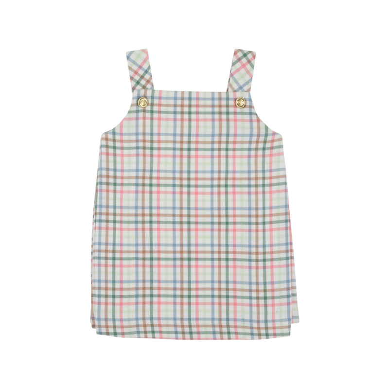 THE BEAUFORT BONNET COMPANY PLEATED GINNY JUMPER Manalapan Plaid