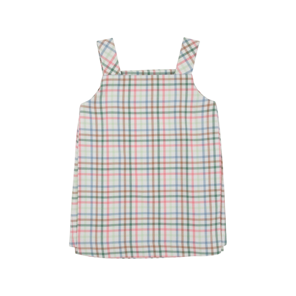 THE BEAUFORT BONNET COMPANY PLEATED GINNY JUMPER Manalapan Plaid