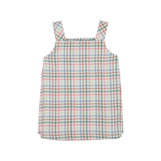 THE BEAUFORT BONNET COMPANY PLEATED GINNY JUMPER Manalapan Plaid