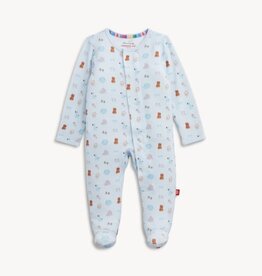 Magnetic  Me NURSERY NOSTALGIA BLUE MODAL FOOTIE