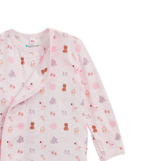 Magnetic  Me NURSERY NOSTALGIA PINK MODAL GOWN + HAT SET