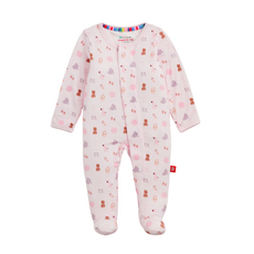 Magnetic  Me NURSERY NOSTALGIA PINK MODAL FOOTIE
