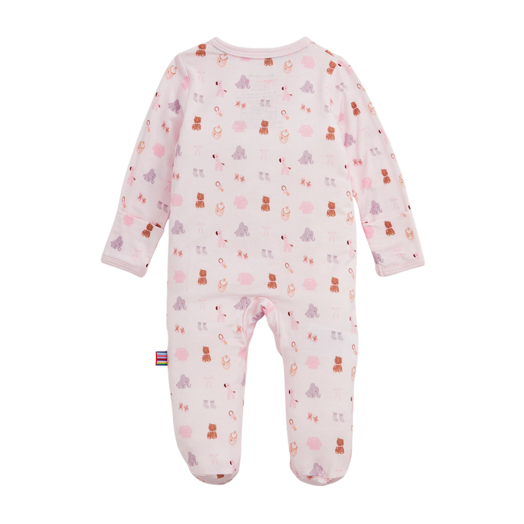 Magnetic  Me NURSERY NOSTALGIA PINK MODAL FOOTIE
