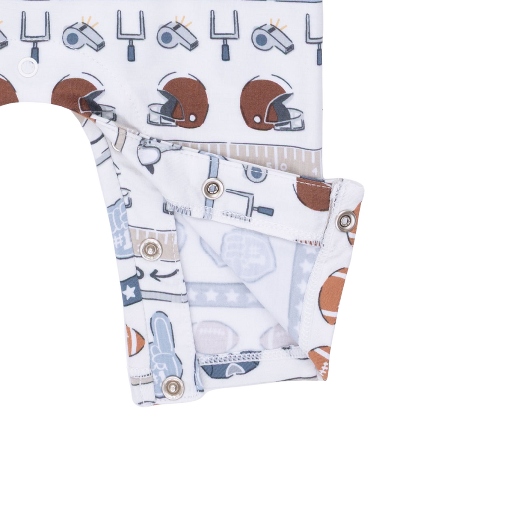 ANGEL DEAR Football Stripe - Uni Romper
