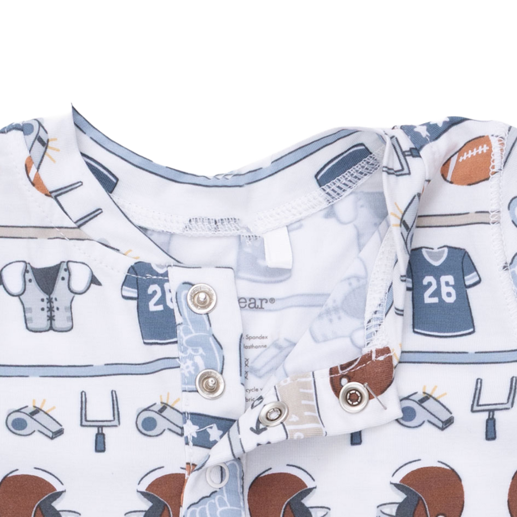 ANGEL DEAR Football Stripe - Uni Romper