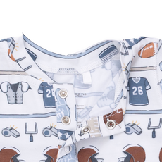 ANGEL DEAR Football Stripe - Uni Romper