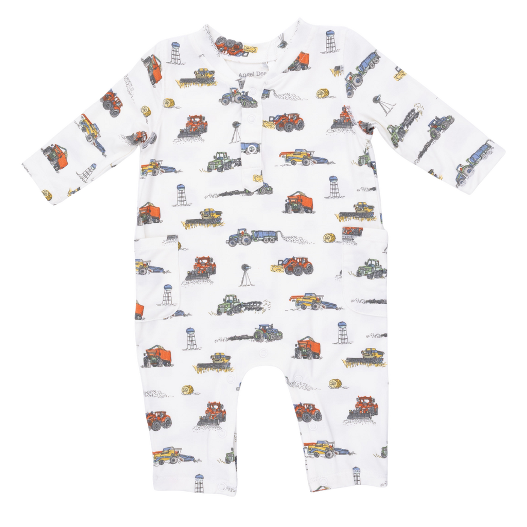 ANGEL DEAR Farm Machines - Uni Romper