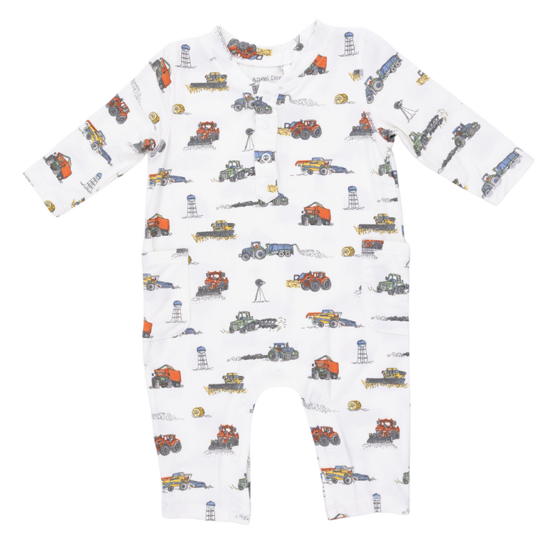 ANGEL DEAR Farm Machines - Uni Romper