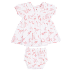 ANGEL DEAR Ballet Toile - Smocked Dress Set