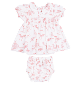 ANGEL DEAR Ballet Toile - Smocked Dress Set