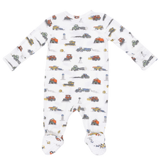 ANGEL DEAR Farm Machines - 2 Way Zipper Footie