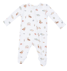 ANGEL DEAR Lake Cuties - 2 Way Zipper Footie