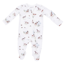 ANGEL DEAR Pointer Pups And Duck Buddies - 2 Way Zipper Footie
